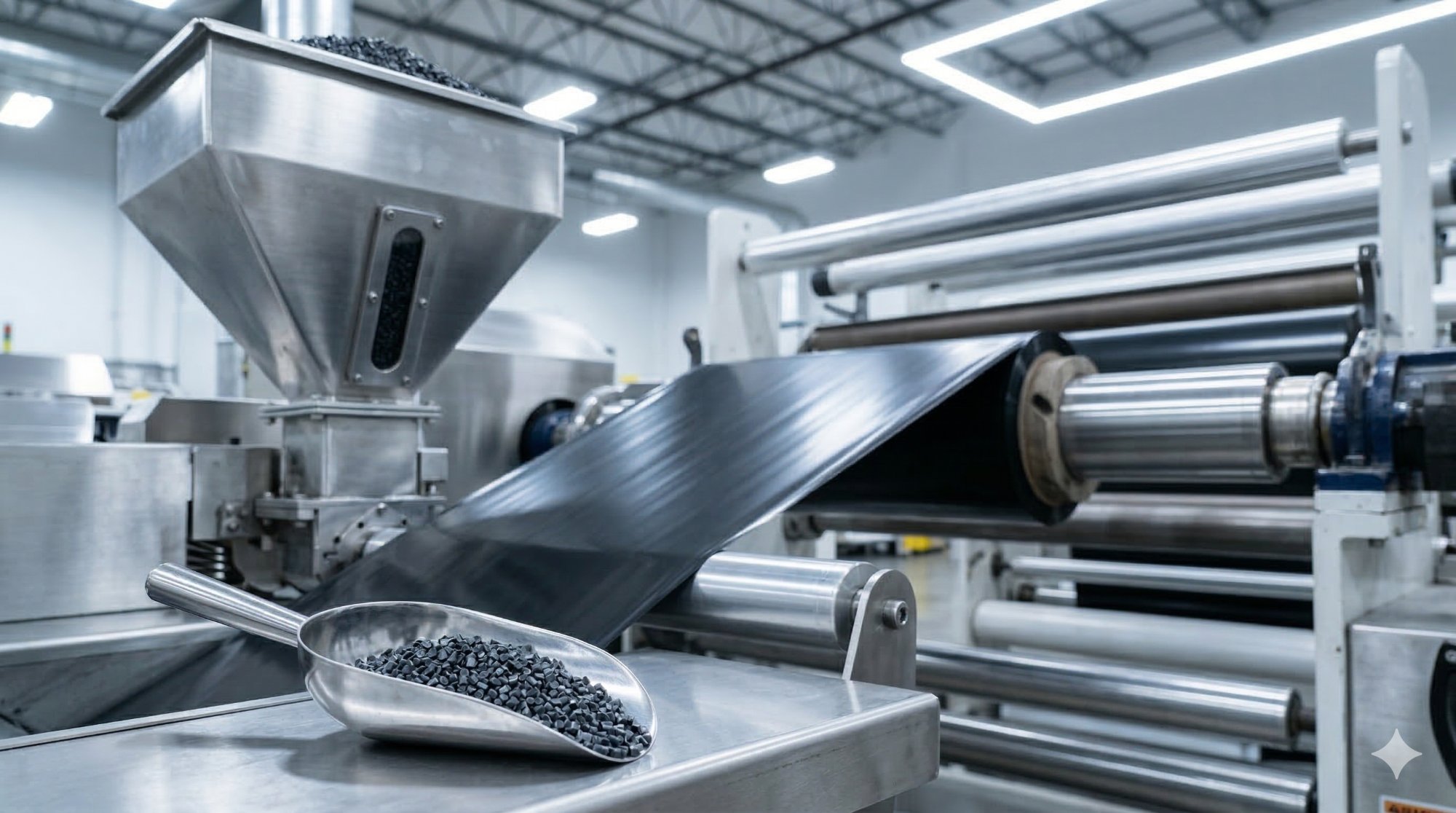 High-volume thermoforming manufacturing line